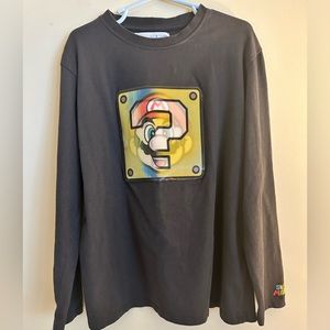 Zara Super Mario Long Sleeve Shirt Size 8